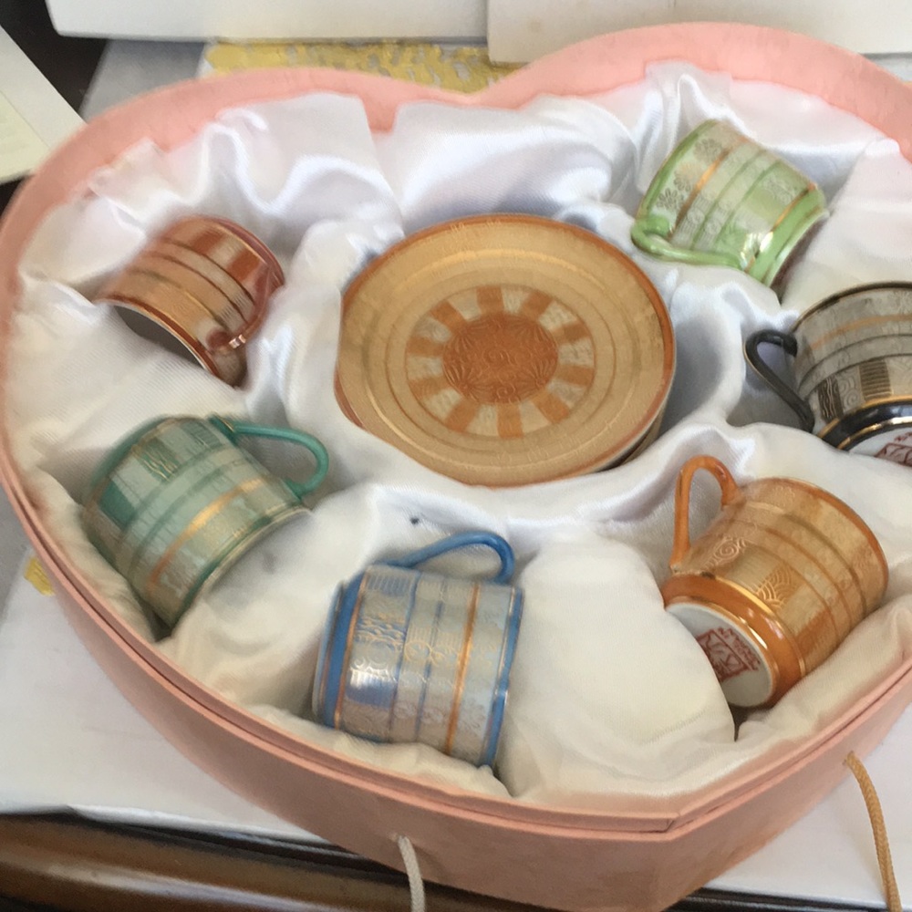 Vintage Demitasse Set